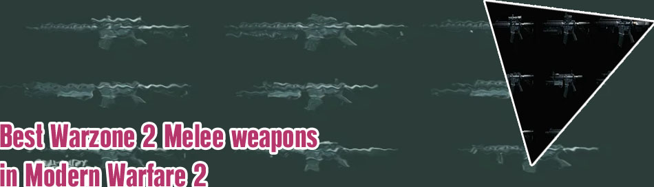 Weapons in warzone